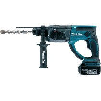 Makita DHR202RT1J 18V LXT SDS+ Hammer with 1x 5.0Ah Battery in Makpac Case
