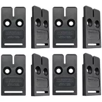 StealthMounts OM-BIN-BLK-8 Black Bin Buddy (8 Pack)