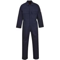 Portwest BIZ1 FR Bizweld Flame Resistant Coverall - TALL Leg Length - Portwest Chest L (42"-44") - Navy Blue (NB)