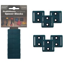 StealthMounts TMSPACE-BLU-6 Blue 12mm Tool Mount Spacer (6 Pack)