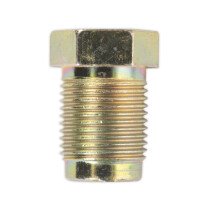 Sealey BN121 Brake Pipe Nut M12 x 1mm Male 1/4" Pipe DIN Form Pack of 10