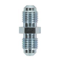 Sealey BN3824MC Brake Tube Connector 3/8"UNF x 24tpi Male to Male Pack of 10