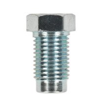 Sealey BN3824SM Brake Pipe Nut 3/8"UNF x 24tpi Short Male Pack of 25