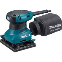 Makita BO4555 110V Palm Sander Hook & Loop Plus Clamp 