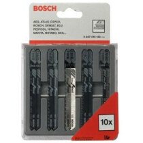 Bosch 2607010146 Jigsaw blades 10 blade assortment for wood and plastic