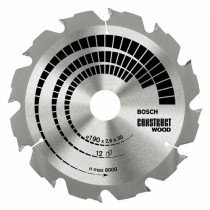 Bosch PRO 2608640633 190x30mm 12T Circular saw blade (wood with nails)