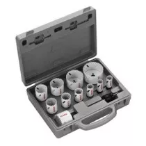 Bosch 2608584667 PROGRESSOR Holesaw with Power Change adapter system. 13pc Plumber's Set...