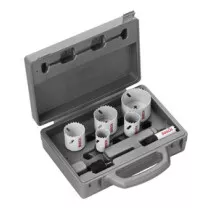 Bosch 2608584670 PROGRESSOR Holesaw with Power Change adapter system. 8pc Electrician's ...