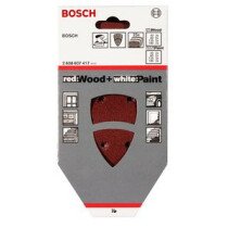 Bosch 2608607417 Red Wood (Velcro), 11 holes. For PSM 160 A, 2 Parts For PSM 160 A, 2 par...