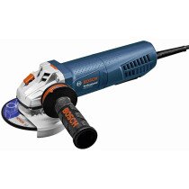 Bosch GWS 11-125 P 5"/125mm 1100W Angle Grinder with Slim Grip and PROtection Paddle Switch