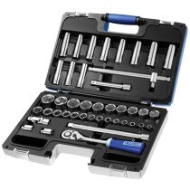 Britool E032908B Socket Set 42 Piece Metric 1/2" Drive BRIE032908B