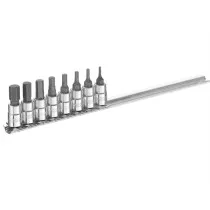Britool E030704B Socket Set 8 Piece Hex Bit 1/4" Drive BRIE030704B