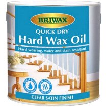 Briwax BWHOILW1000 Quick Dry Hard Wax Oil 1L BRWHOILW1L