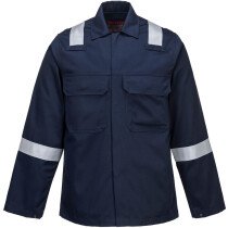 Portwest BZ13 Flame Resistant Bizweld Iona Jacket - Chest XL (46"-48") - Navy Blue (NB)