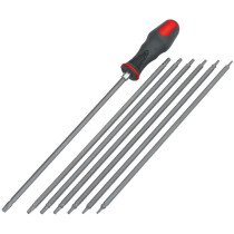 Clarke 1801659 CHT659 8 piece Long Screwdriver Set (TS & Star)