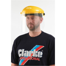 Clarke 8133811 Yellow SV1B Full Face Safety Visor 