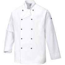 Portwest C831 Chefswear Cornwall Chefs Jacket - White