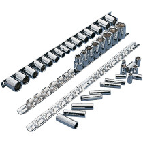 Clarke 1801861 CHT861 3 Piece Socket Rail Sets