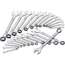 Clarke 1800105 CHT105 24 piece AF/Metric Combination Spanner Set