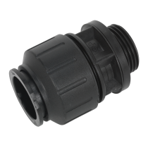 Sealey CAS28SA 28mm Straight Adaptor 1"BSP Pack of 2
