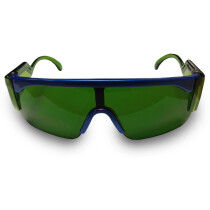 JSP ILES Monospec 2 Safety Spectacles with Green Gas Welding Shade 3 Lens