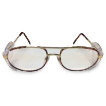 JSP ILES MS3873 Gold and Tortoiseshell Safety Spectacles