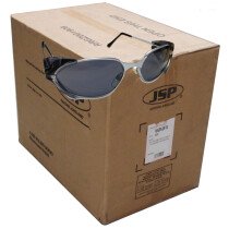 JSP ASA290026100 (Carton of 300prs) Stealth 2102 UV400 Safety Spectacles