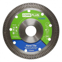CorePlus CORDBHT115 HT115 Hard Tile Turbo Diamond Blade 115mm