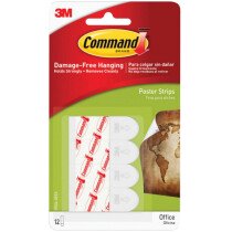 Command 17024 Poster Strips (Pack of 12) COM17024