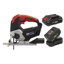 Sealey CP20VJSKIT Cordless Jigsaw Kit 20V - 2 Batteries
