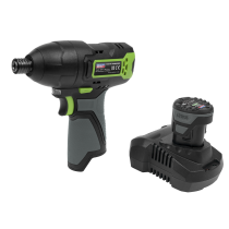 Sealey CP108VCID Cordless Impact Driver 1/4"Hex Drive 10.8V 2Ah