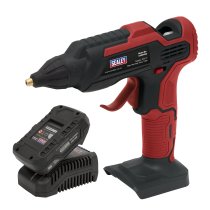 Sealey CP20VGGKIT1 Cordless Glue Gun Kit 20V 2Ah