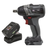 Sealey CP20VIWXKIT1 Brushless Impact Wrench Kit 1/2"Sq Drive 20V 300Nm 4Ah