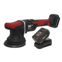 Sealey CP20VOPKIT Cordless Orbital Polisher Kit 20V ø125mm