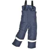Portwest CS11 Cold Store Rainwear Trousers - Navy Blue