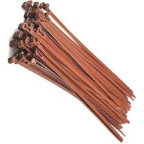 Lawson-HIS CTDAN30-BR Cable Ties 300 x 4.8mm Brown (Pack of 100)