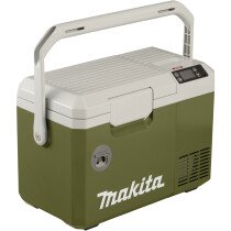 Makita CW003GX001 Olive Green 40v 40Vmax XGT / 18V LXT Cooler / Warmer Box with 1x 18V-3.0Ah Battery and Charger