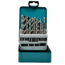 Makita D-47173  18 Piece Mixed Drill Bit Set in Metal Case