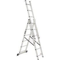 Clarke 3500750 ALC3-6 Aluminium Combination Ladder EN131 certified