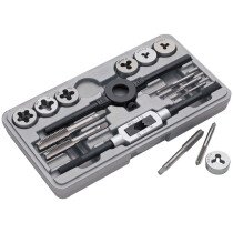 Clarke 1800203 CHT203 16 Piece Metric Tap & Die Set 