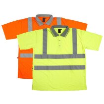 Warrior Daytona Hi-Vis Polo Shirt 