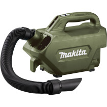 Makita DCL184SFO Olive Green 18V Vacuum Cleaner with 1x 3.0Ah Battery and Charger