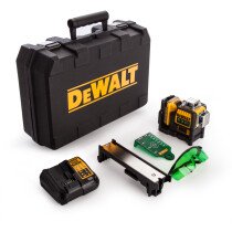 DeWalt DCE089D1G 10.8V Self Levelling Multi Green Line Laser  with 1 x 2.0Ah Battery in Kitbox 