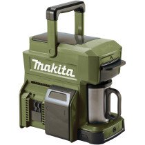 Makita DCM501SFO Olive Green Cordless Coffee Maker with 1x 18V - 3.0Ah Battery and Charger