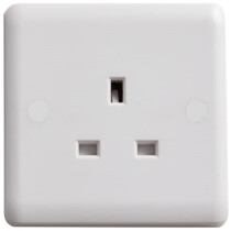Deta Vimark VC1206 Unswitched Socket 1-Gang 13A DETVC1206