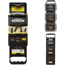 StealthMounts BD-DW20-H-1 Black Battery Board for Dewalt 18V XR with Handle