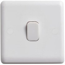 Deta Vimark VC1202 Light Switch 1 Gang 1 Way DETVC1202