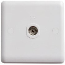 Deta Vimark VC1264 Single Isolated Co-Axial Outlet DETVC1264