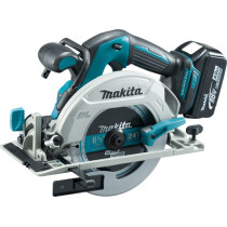 Makita DHS680RTJ 18V LXT Brushless 165mm Circular Saw with 2x 5.0ah Batteries in Makpac Case