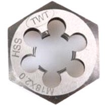Wiseman D1270H M24 X 1.50 (Fine) Hexagon Die Nut 10X24M1.5. Ref: M24 X 1.50